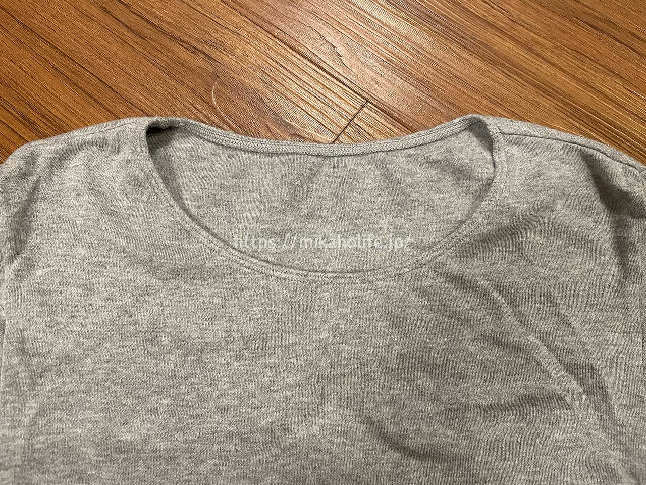 グンゼのレディース冬の綿100%の10分袖インナーの口コミ