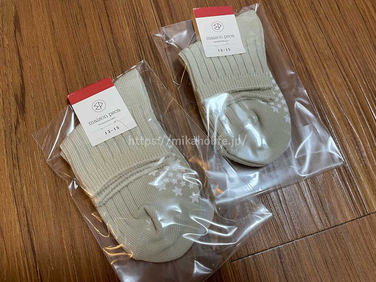 Tabio キッズ コットンリブショートソックス