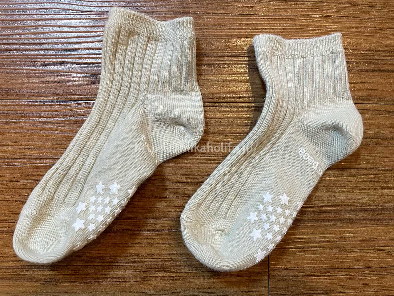 Tabio キッズ コットンリブショートソックス